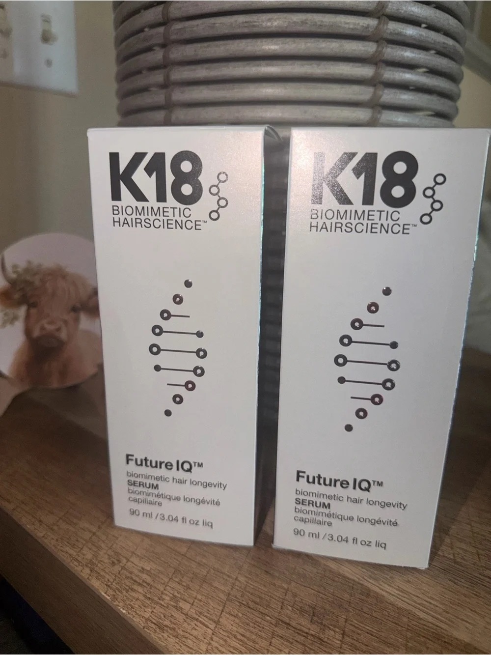 K18 Future IQ Biomimetic Hair Longevity Serum - White